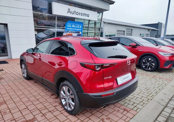 Mazda CX-30 cena 126000 przebieg: 17636, rok produkcji 2022 z Mieroszów małe 191